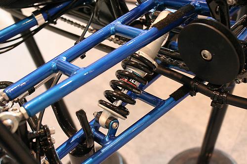 Recumbent trike 2024 front suspension